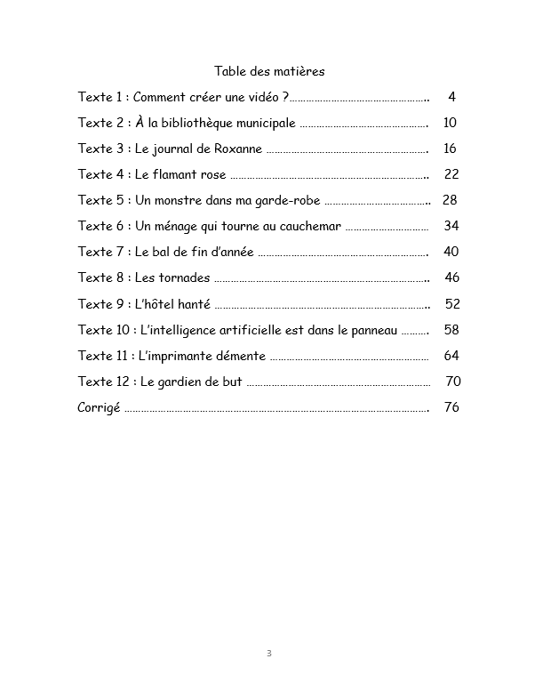 6e année Lecture compréhension de textes - CAHIER A (Numérique)