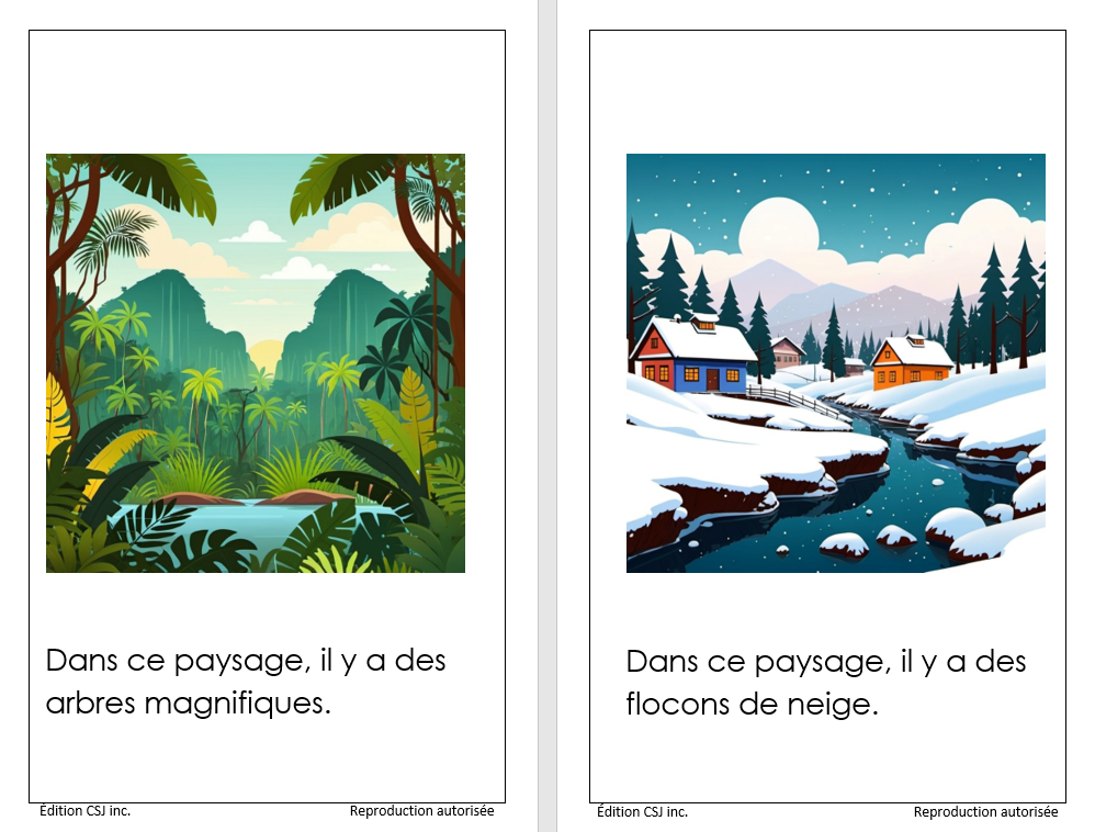 1re année Ce paysage- LIVRE 17 COLLECTION B (Numérique)