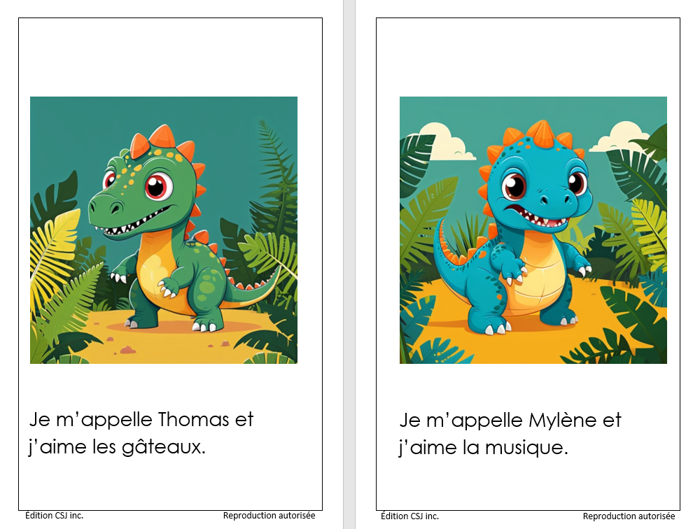 1re année Les dinosaures - LIVRE 9 COLLECTION B (Numérique)
