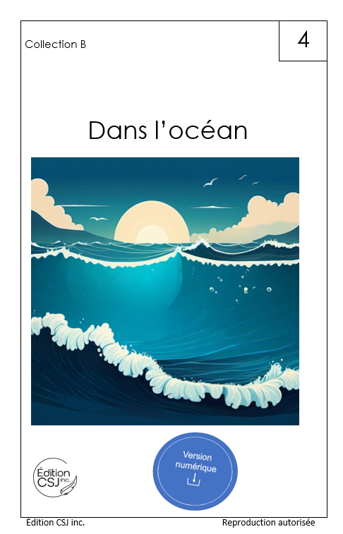 1re année Dans l'océan - LIVRE 4 COLLECTION B (Numérique)