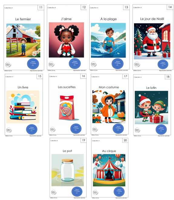 1re année Ensemble - LIVRES 11 à 20 COLLECTION A (Numérique)