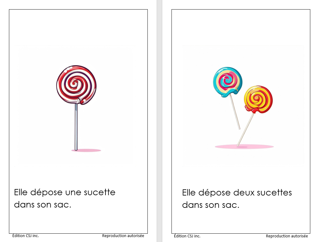 1re année Les sucettes - LIVRE 16 COLLECTION A (Numérique)