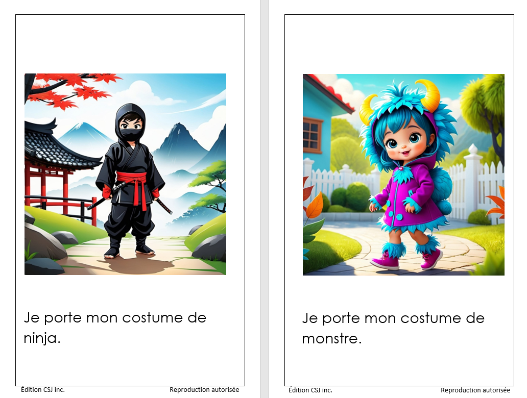 1re année Mon costume - LIVRE 17 COLLECTION A (Numérique)