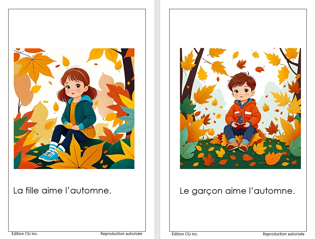1re année L'automne - LIVRE 3 COLLECTION A (Numérique)