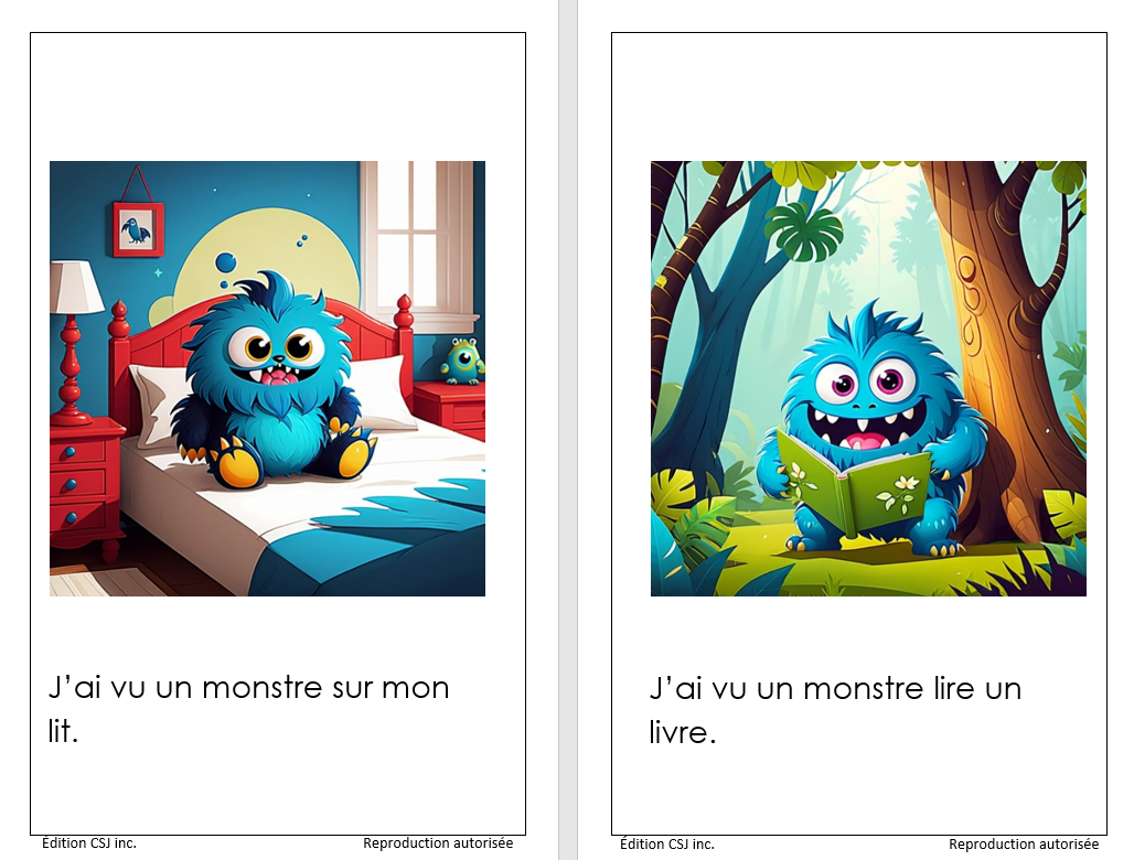 1re année Un monstre - LIVRE 7 COLLECTION A (Numérique)