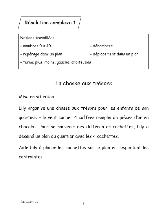2e année Résoudre une situation-problème : résolutions complexes  - CAHIER A (Numérique)