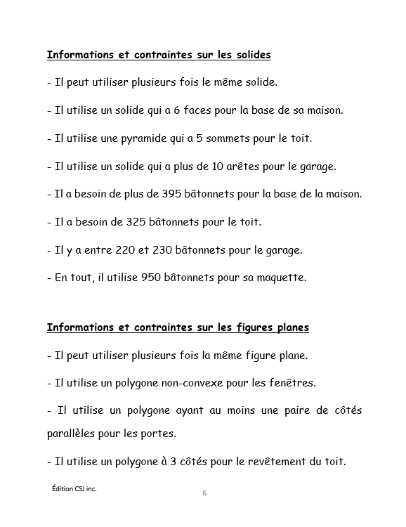 3e année Résoudre une situation-problème : résolutions complexes  - CAHIER A (Numérique)