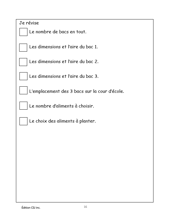 6e année Résoudre une situation-problème : résolutions complexes  - CAHIER A