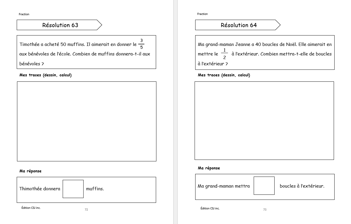 4e année Résolutions simples et raisonnement mathématique - CAHIER A (Numérique)